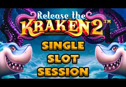 *NEW SLOT* RELEASE THE KRACKEN 2 SINGLE SLOT SESSION CHASING A BIG WIN !!