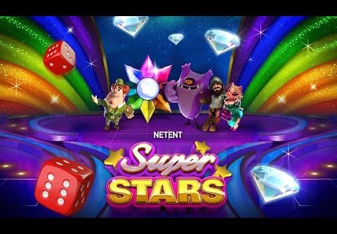 Mega Bonus Win on Superstars Slot by #netent 31-10-22