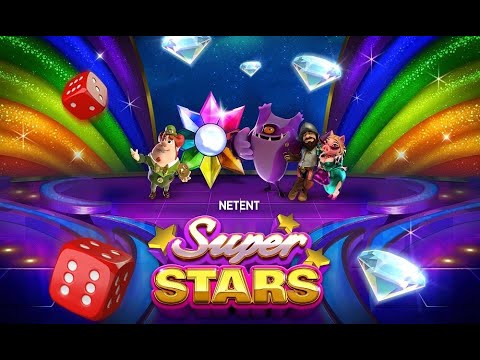 Mega Bonus Win on Superstars Slot by #netent 31-10-22