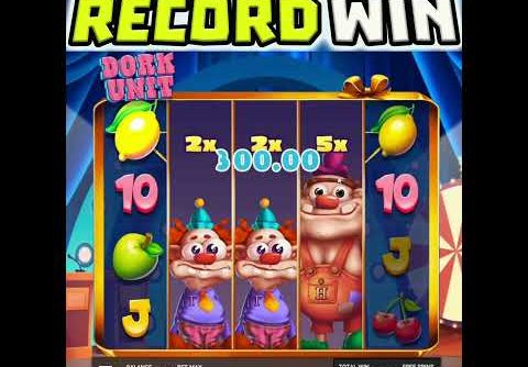 Dork Unit 🤡 Slot Mega Big Wins on the Super Bonus Omg‼️ #shorts