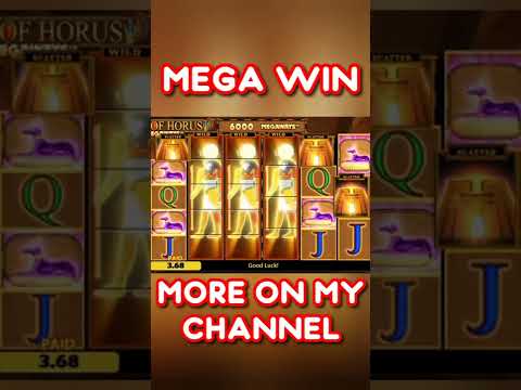 MEGA WIN – Eye Of Horus Megaways Big Win Bonus (uk bookies slots) #shorts #casino #slots