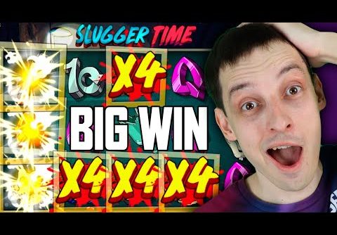 SLUGGER TIME🔥BIG WIN and BIG BONUS BUYS! QuickSpin slot!