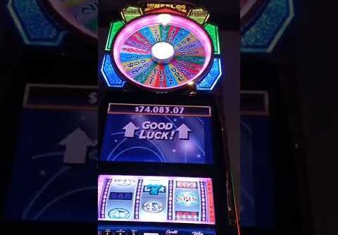 Wheel Of Fortune slot machine $10 bet BIG WIN!!!