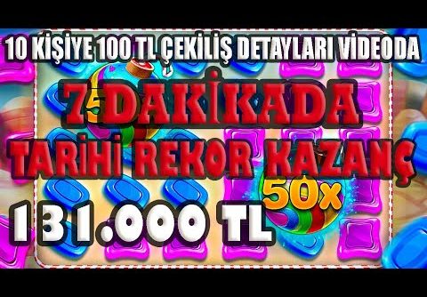 SWEET BONANZA | 7 DAKİKADA TARİHİ REKOR KAZANÇ | #slot #casino #sweetbonanza #bigwin #taktik #maxwin