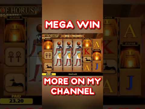 MEGA WIN – Eye Of Horus Online Casino Slots Big Win Merkur (bookies slots) #shorts #casino #slots