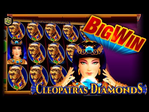 SLOT BIG WIN 💥 CLEOPATRAS DIAMONDS 💥 NEW ONLINE SLOT – SWINTT – ALL FEATURES