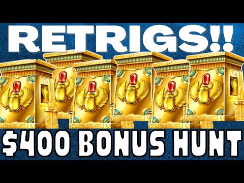 LEGACY RE-TRIGGERS FOR A BIG WIN! – $400 SLOTS BONUS HUNT