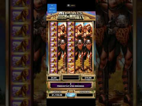 Hercules High&Mighty – MEGA WIN with wilds
