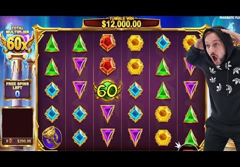 GATES OF OLYMPUS 🔱 HIT x60 BIG TUMBLE WIN – BIG WINS CASINO SLOT ONLIE GAME BONUS BUY