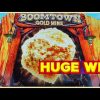 HUGE WIN! Boomtown Gold Mine Slots!