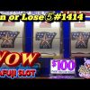 Win or Lose⑤ High Limit Biggest Jackpot Ever Triple Double Stars Slot Max Bet $200 赤富士スロット 勝つか負けるか⑤