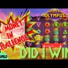 💸 MEGA SLOT WIN !! EPIC 🔥🔥 Gates Of Olympus – ALL Money In Challenge 👍