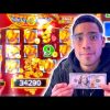 My BIGGEST SLOTS WIN At Caesars Palace In Las Vegas!! (So far)