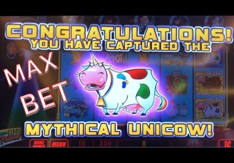 MAX BET BONUS * UNICOW HAS BEEN CAUGHT* SUPER BIG WIN BONUS