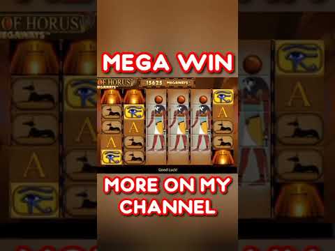 MEGA WIN – Eye Of Horus Megaways slots Huge Wins (uk bookies) #shorts #casino #slots