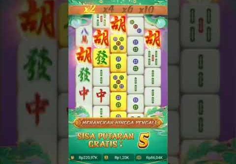 Live Slot PG Soft Mahjong Ways 2 Big Win, Modal Receh meledak Bet 500k !