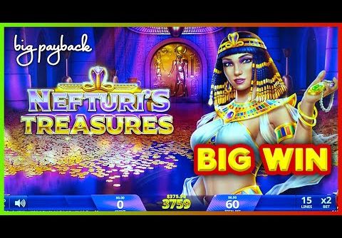 HOT. NEW. SLOT! Egyptian Link Nefturi’s Treasures – BIG WIN SESSION!