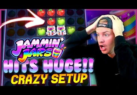 LOOK AT THIS SETUP! 😱 Huge Win on Jammin Jars Slot!