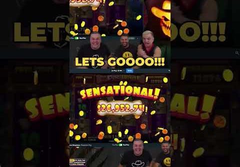 INSANE DOG HOUSE MEGAWAYS WIN JUICES US!!😳 #slots #casino #bigwin