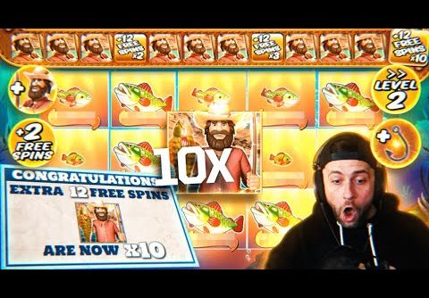 I got MAX STAGE *10X* on the NEW BIG BASS SPLASH SLOT!! (Bonus Buys)