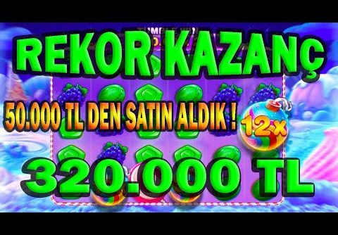 SWEET BONANZA | 320.000 TL REKOR KAZANÇ BİGWİN #slot #casino #sweetbonanza #maxwin #taktik #100x