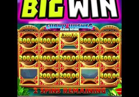 GENIE JACKPOTS 😱 SLOT EPIC FULL SCREEN JACKPOT 🔥 BIG WIN ON MAX BET OMG‼️ #shorts