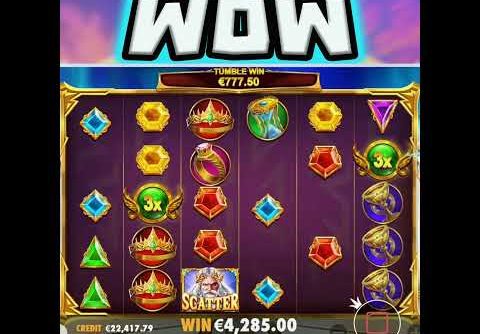 GATES OF OLYMPUS ⚡️ SLOT MAX BET 😱 MEGA BIG WIN OMG THIS MULTIPLIER IS EPIC‼️ #shorts