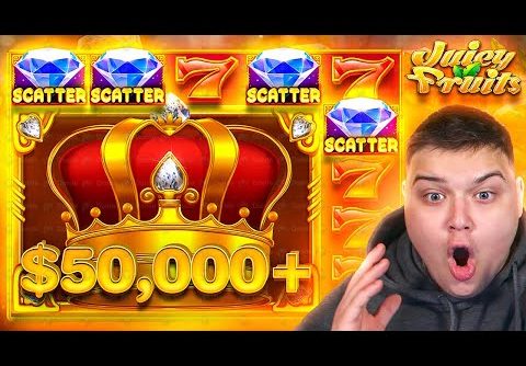 MY BIGGEST EVER JUICY FRUITS WIN!! (MASSIVE PROFIT)