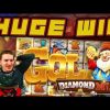 HUGE WIN on Diamond Mine Slot – £4 Bet