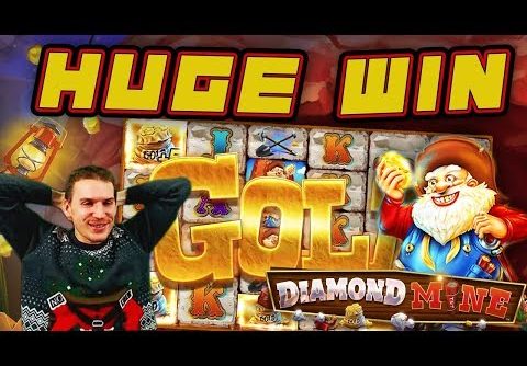 HUGE WIN on Diamond Mine Slot – £4 Bet