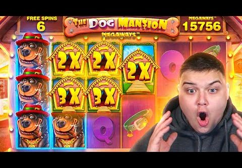 MASSIVE FREE BONUSES On DOG MANSION MEGAWAYS!! (NEW SLOT)