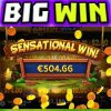 YOU HAVE TO SEE THIS MEGA BIG WIN ON THIS GREDDY WOLF SLOT €100 MAX BET #shorts
