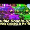 Double Double-Ups in Cash Express Luxury Line TimberWolf/Buffalo Slot Machine at the Palms in Vegas!