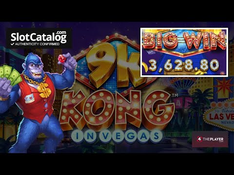 Mega win. 9K Kong in Vegas slot from 4ThePlayer