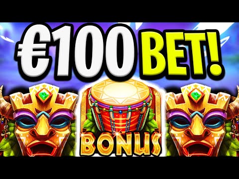 THIS SLOT IS SO GOOD OMG 😵 NEW GEMS OF SERENGETI 💎 €100 MAX BET MEGA WIN‼️