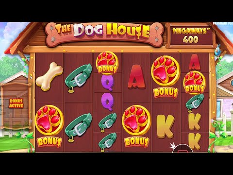 THE DOG HOUSE MEGAWAYS – 5 SCATTERS BONUS – 15 FREE SPINS BIG WINS CASINO SLOT ONLINE GAME