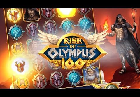 Playing Rise of Olympus 100 Slot with Big Win!