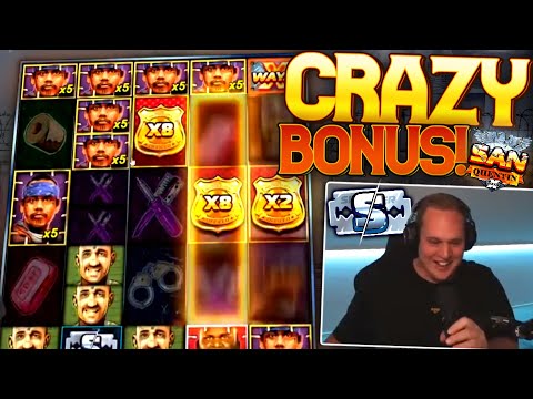 RAZORS! 💥 HUGE WIN on San Quentin Slot with Jack!
