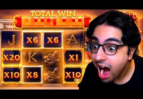 HUGE 15.000$ WIN ON SHIELD OF SPARTA SLOT