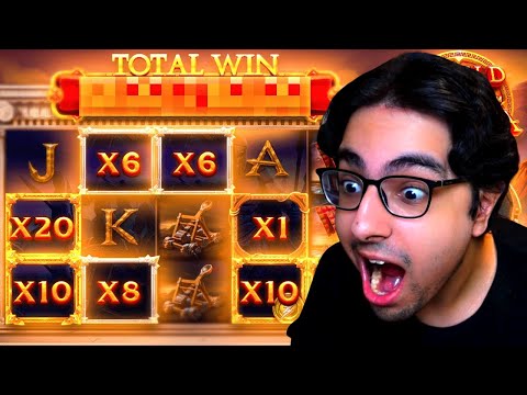 HUGE 15.000$ WIN ON SHIELD OF SPARTA SLOT