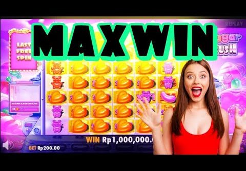 MAXWIN ‼️ SUGAR RUSH  ‼️ PRAGMATICPLAY‼️SLOT GACOR HARI INI‼️SUPER MEGA WIN ‼️INSANE