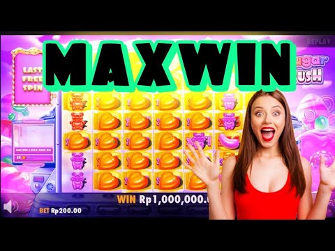 MAXWIN ‼️ SUGAR RUSH  ‼️ PRAGMATICPLAY‼️SLOT GACOR HARI INI‼️SUPER MEGA WIN ‼️INSANE