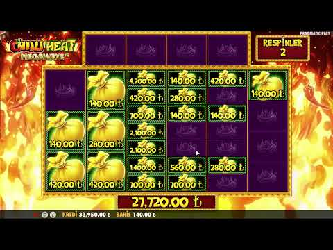 🔥CHİLİ HEAT MEGAWAYS SLOT OYUNUNDA BÜYÜK KAZANÇ , BİG WİN #casino #slot #slotoyunları