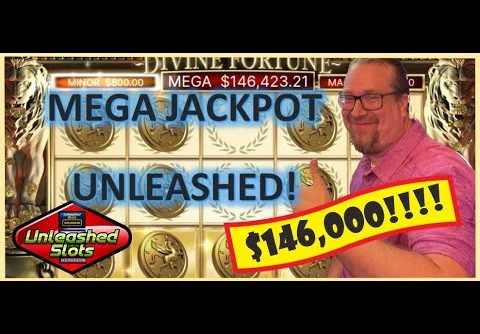 $146,000 MASSIVE SLOT MEGA JACKPOT WIN!!!!  LARGEST WIN! DIVINE FORTUNE – BETMGM – UNLEASHED SLOTS!