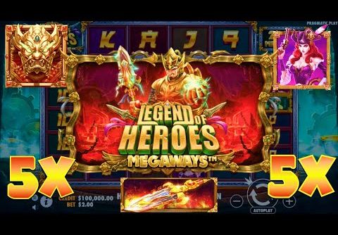 MEGA WIN 10x MULTIPLIER ✨✨✨ Legend of Heroes Slot