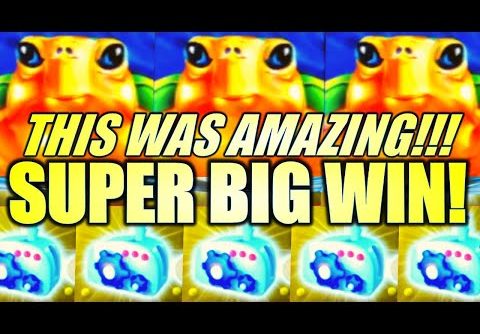 AMAZING!! SUPER BIG WIN! AMAZING MONEY MACHINE & TURTLE TREASURE Slot Machine (ARISTOCRAT GAMING)