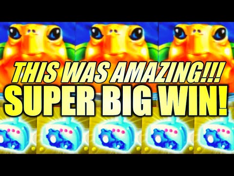 AMAZING!! SUPER BIG WIN! AMAZING MONEY MACHINE & TURTLE TREASURE Slot Machine (ARISTOCRAT GAMING)