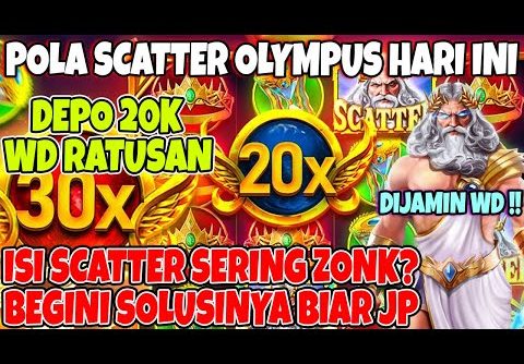 SLOT GACOR HARI INI ✅️ GATES OF OLYMPUS !! POLA GACOR OLYMPUS HARI INI !! OLYMPUS GACOR HARI INI