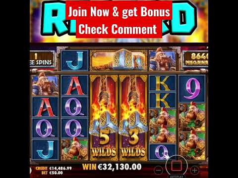 MY BIGGEST WIN EVER 😱  POWER OF THOR MEGAWAYS SLOT 🔥 HUGE JACKPOT OMG‼️ #shorts