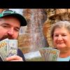 MOM SPINS HER BIGGEST CASINO SLOT MACHINE WIN OF HER LIFE!!! 👪